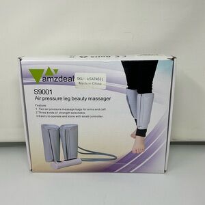 Air Pressure Leg Beauty Massager - Gray
